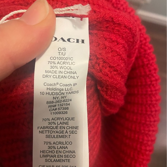 Coach logo patch beanie - Picture 3 of 5